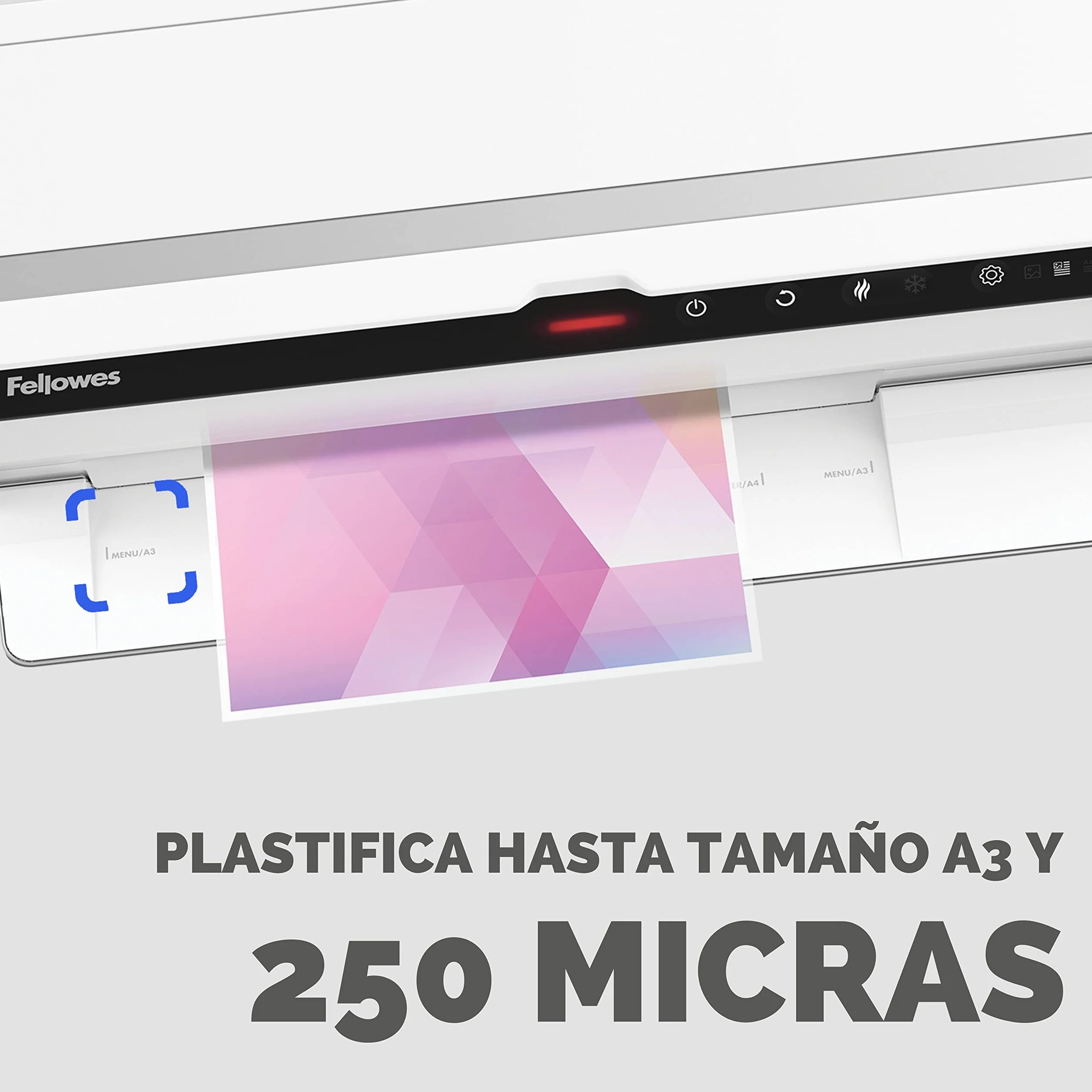 Fellowes LX Venus A3 Plastificadora documentos 250 micras uso intensivo blanco