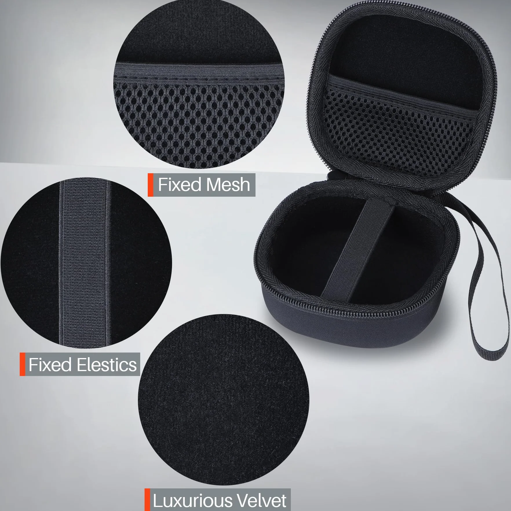 Lebakort Duro Caja Estuche Funda para TASCAM FR-AV2 Grabador Compacto de Campo Flotante