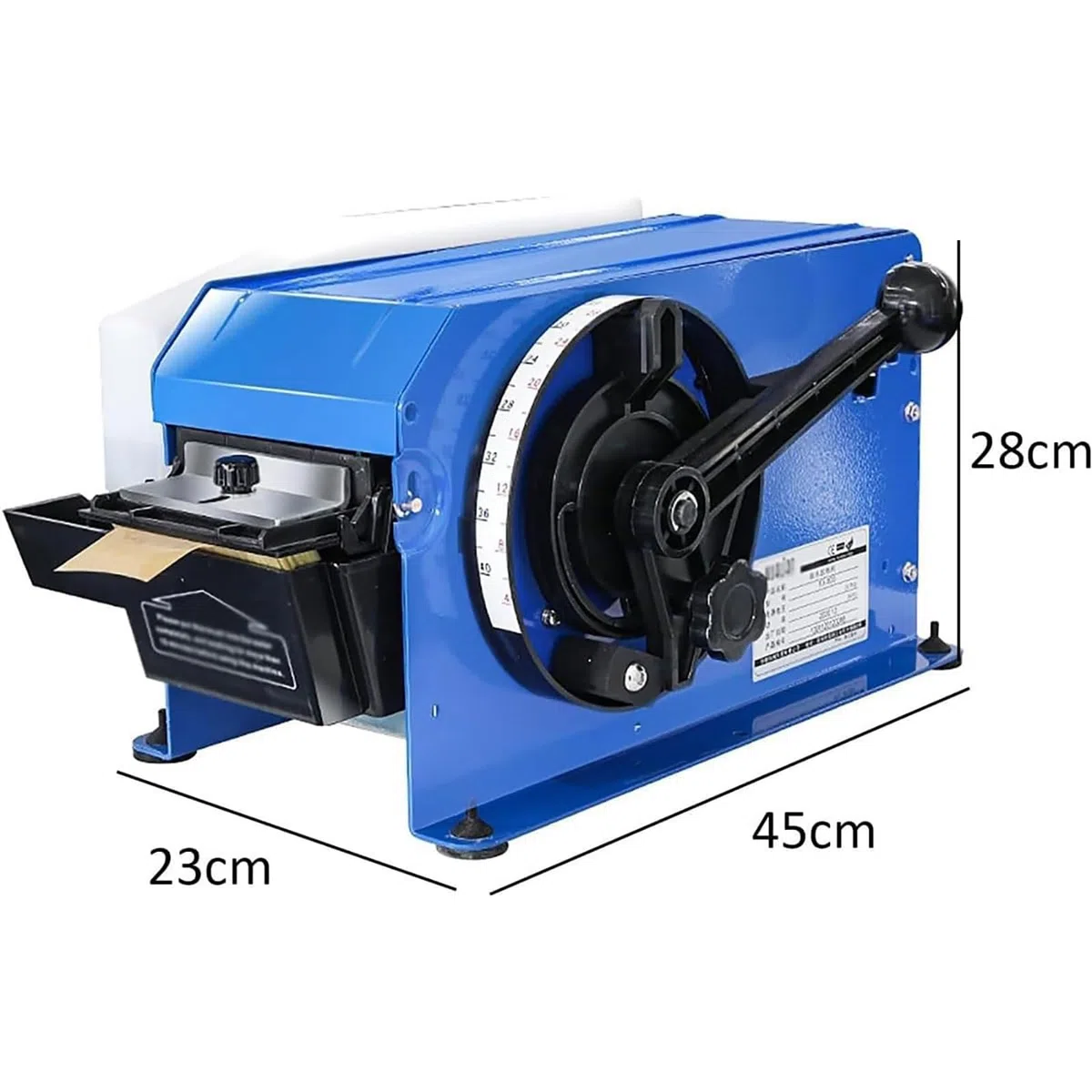 Máquina de cinta de papel de pegamento húmedo, dispensador manual semiautomático de cinta activado por agua para uso comercial y doméstico, ideal para almacén y envío urgente
