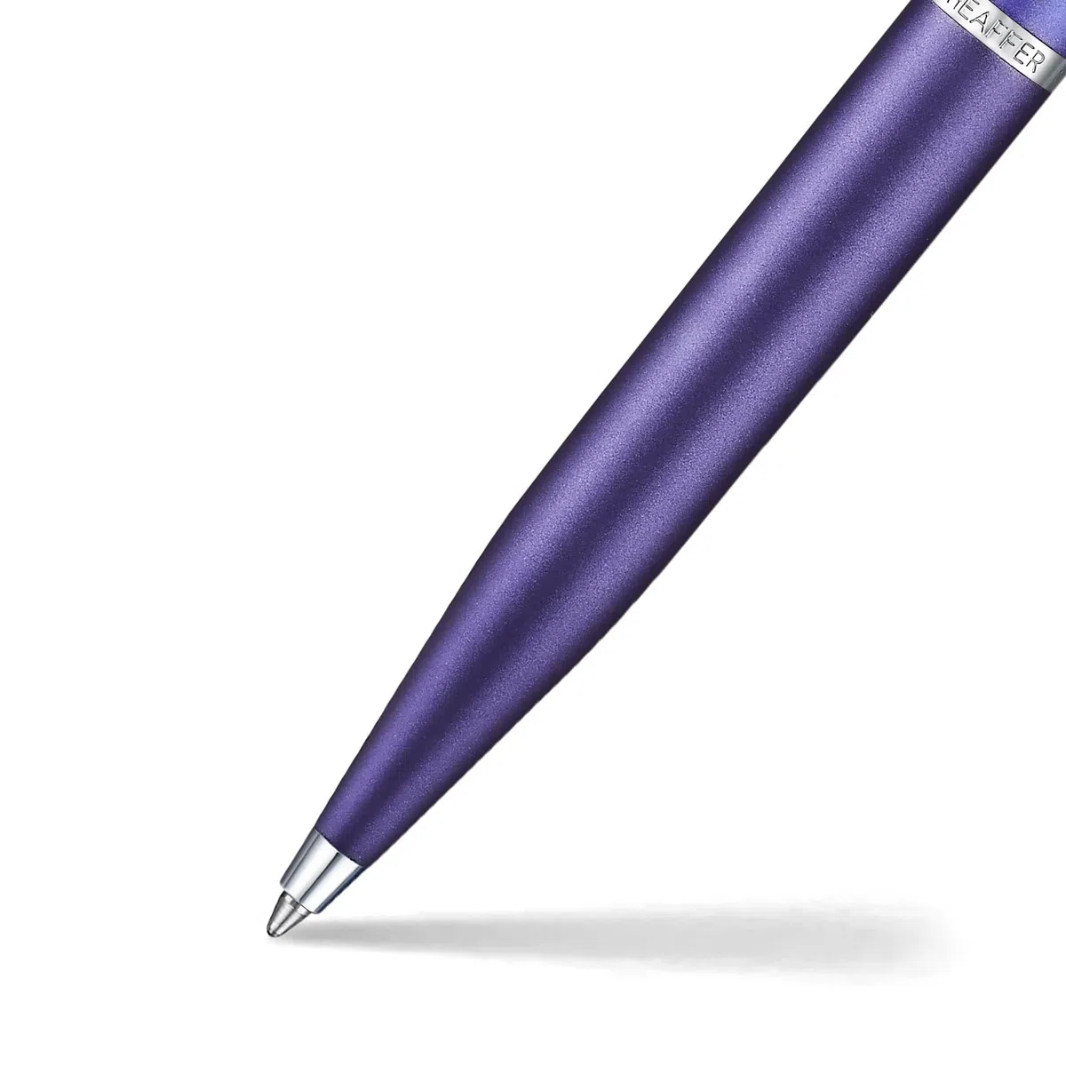 Sheaffer Expressions VFM 9430 - Bolígrafo, color azul y morado perlado degradado con bordes cromados