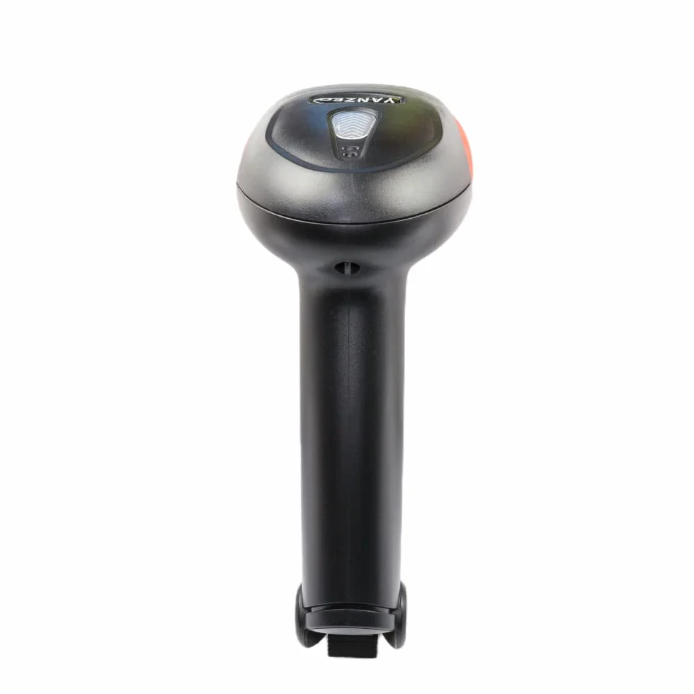 Yanzeo Escáner de código de Barras Inalámbrico 2.4G USB Láser 2D QR POS