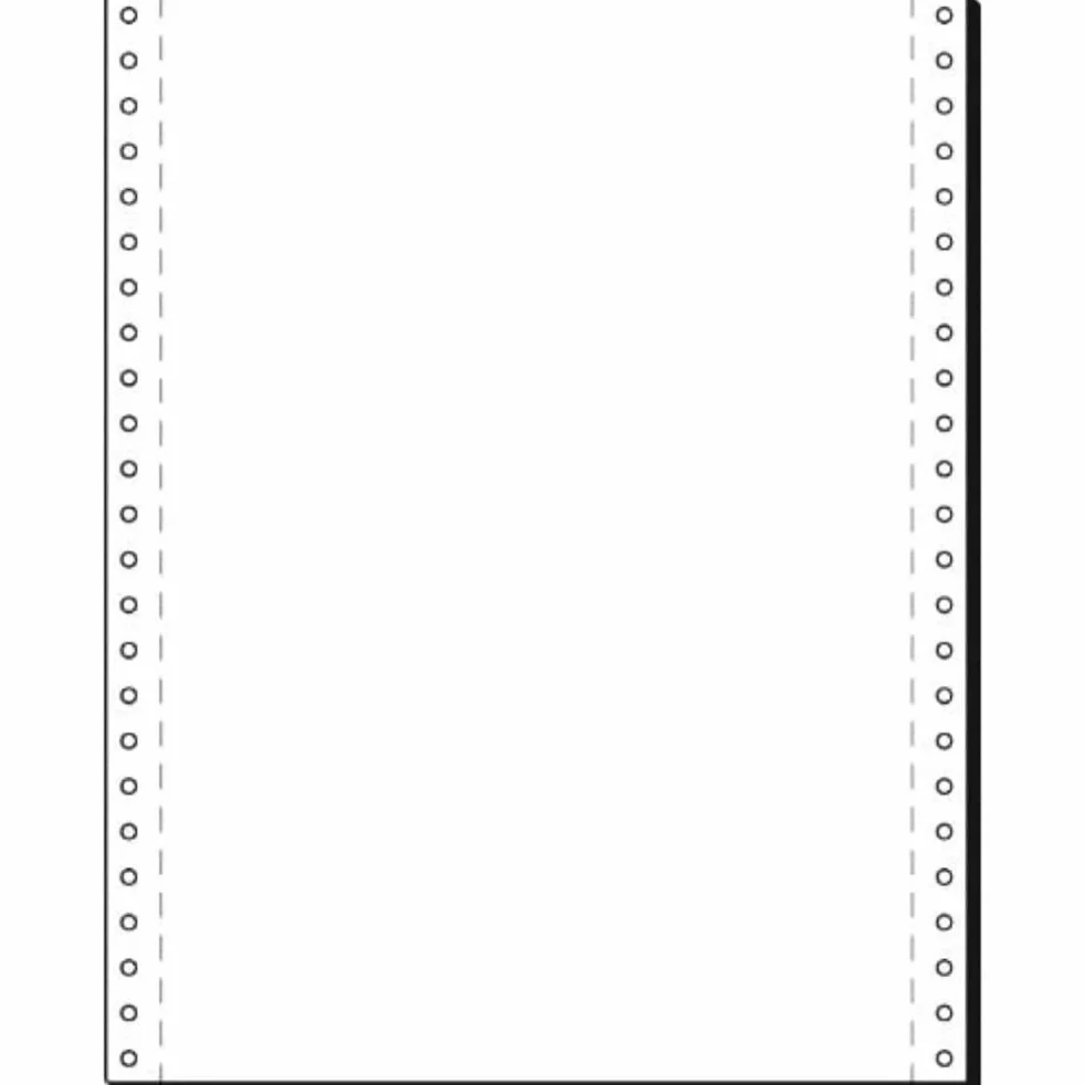 SIGEL 12249 Papel continuo de 12" x 240 mm (A4 vertical), 60 g, 2000 hojas LP, 1 capa, papel para impresora