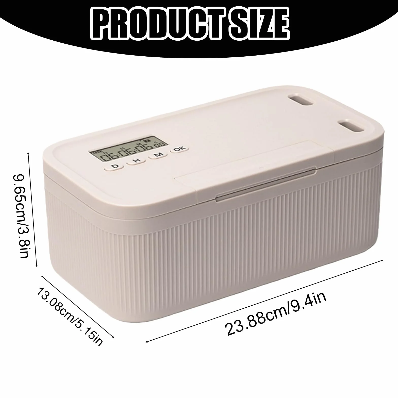Caja de seguridad para teléfono móvil con cerradura de tiempo, autocontrol, estudio, niños