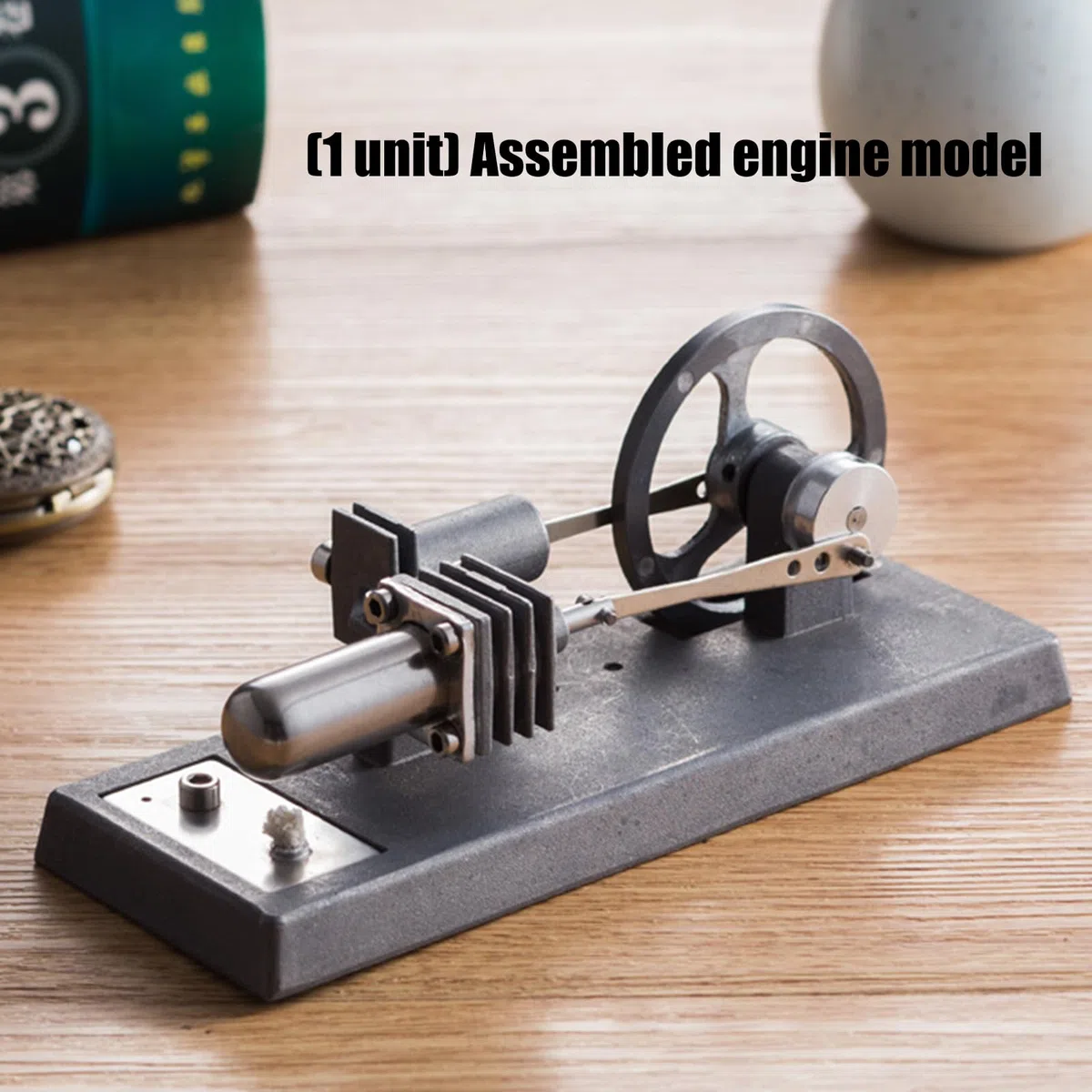 Stirling - Generador de motor modelo de conversión de energía térmica, ayuda de enseñanza de física para demostrador de educación científica, equipo de enseñanza de física para laboratorio escolar