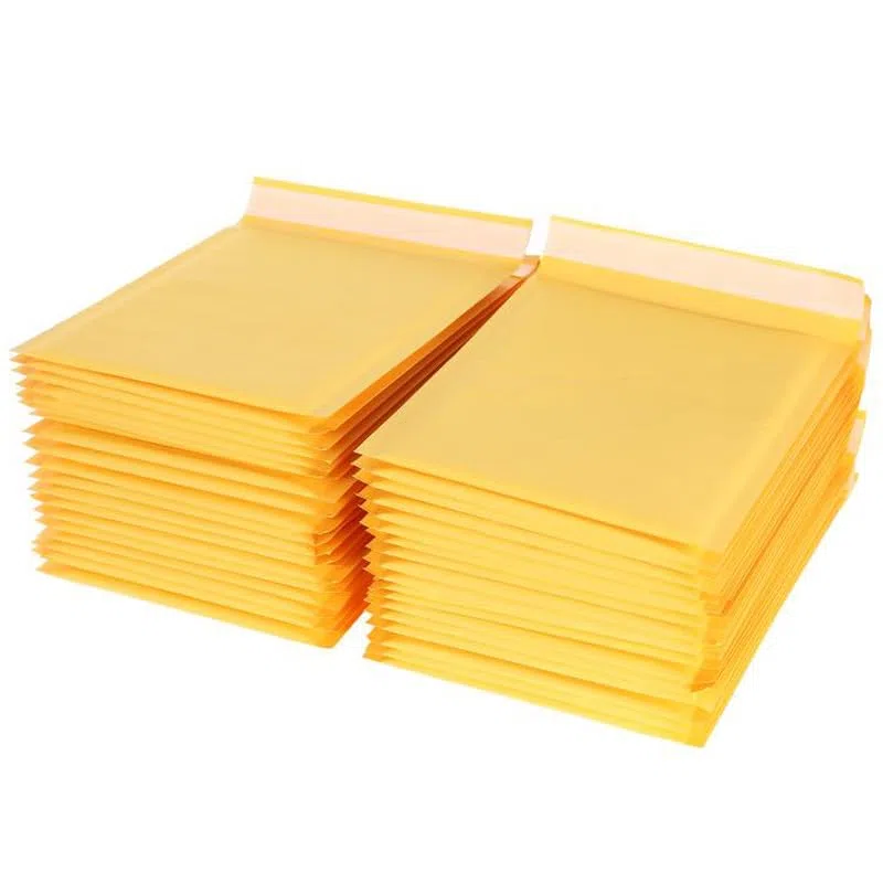 Bolsas de embalaje Bubble Mailers, 100 unids/lote bolsas de sobres de burbujas de papel Kraft diferentes especificaciones sobres de envío acolchados con bolsa de correo de burbujas(220x200mm)