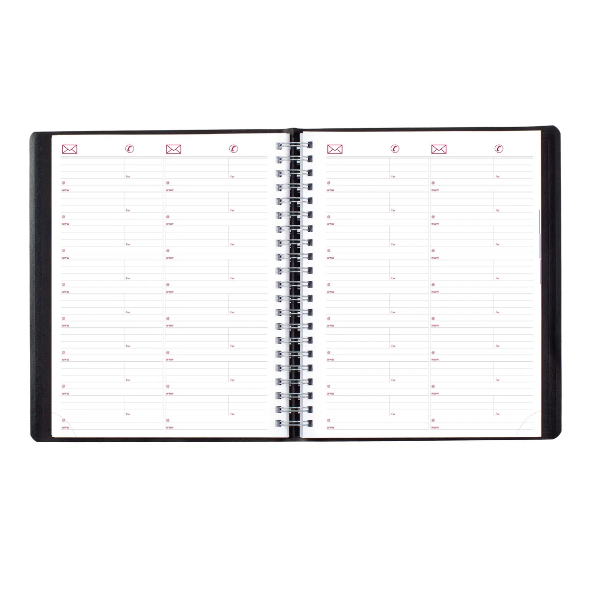 redcb960blk – Brownline profesional Daily cita libro