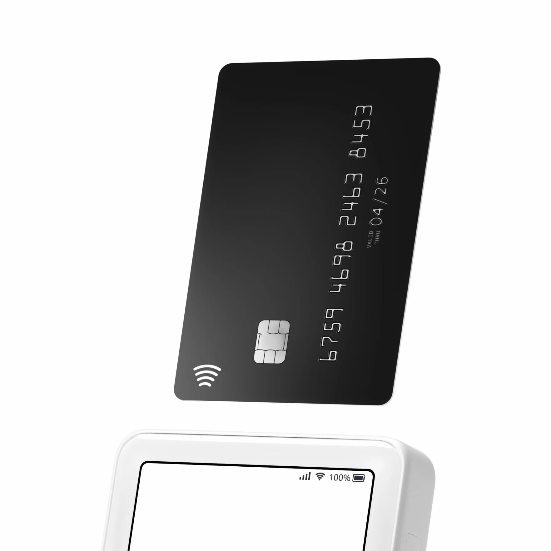 SUMUP Solo Terminal de Tarjetas con Base de Carga - Terminal Independiente con Pantalla Táctil y Datos Móviles Ilimitados