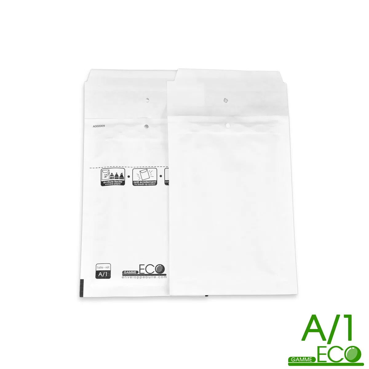 Lote de 200 sobres burbuja wrap-padded Eco un/1 100 x 165 mm