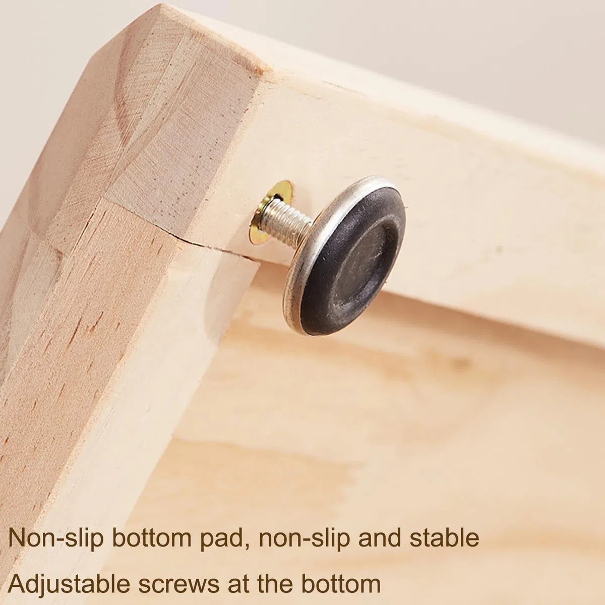 Soporte de pie para carteles, pedestal de madera para carteles, pancartas y folletos, ideal para bodas, fiestas y exhibiciones de negocios