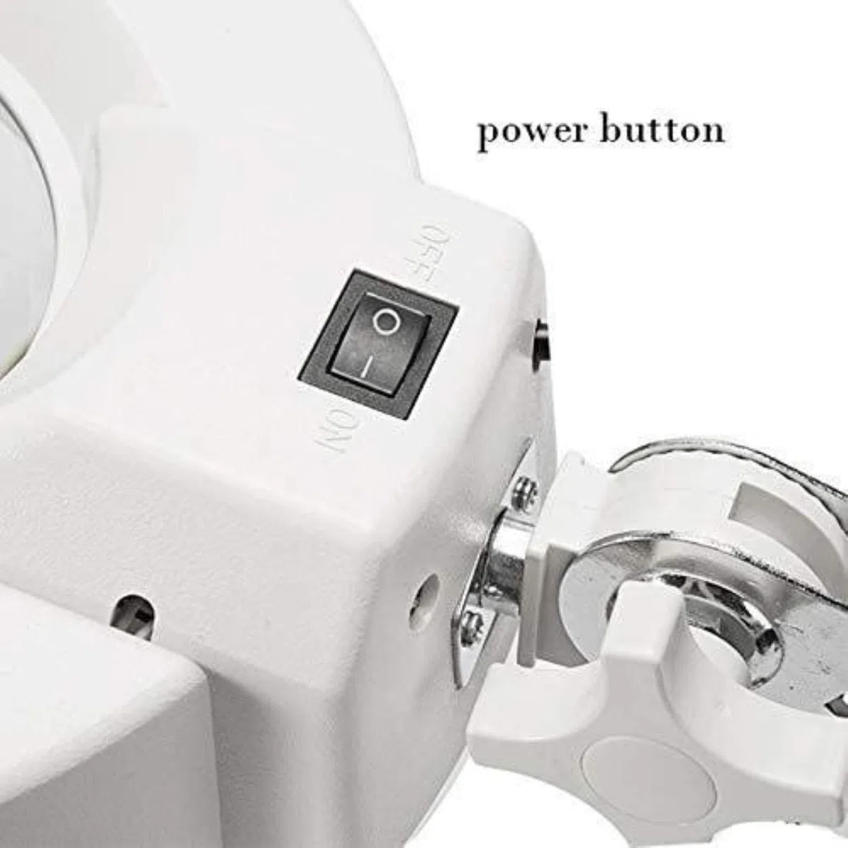 Lupa de Escritorio, Lupa de sobremesa, Lupa de Alta definición HD, Soporte de Acero Inoxidable con luz, Lente óptica, Lupa con luz LED.