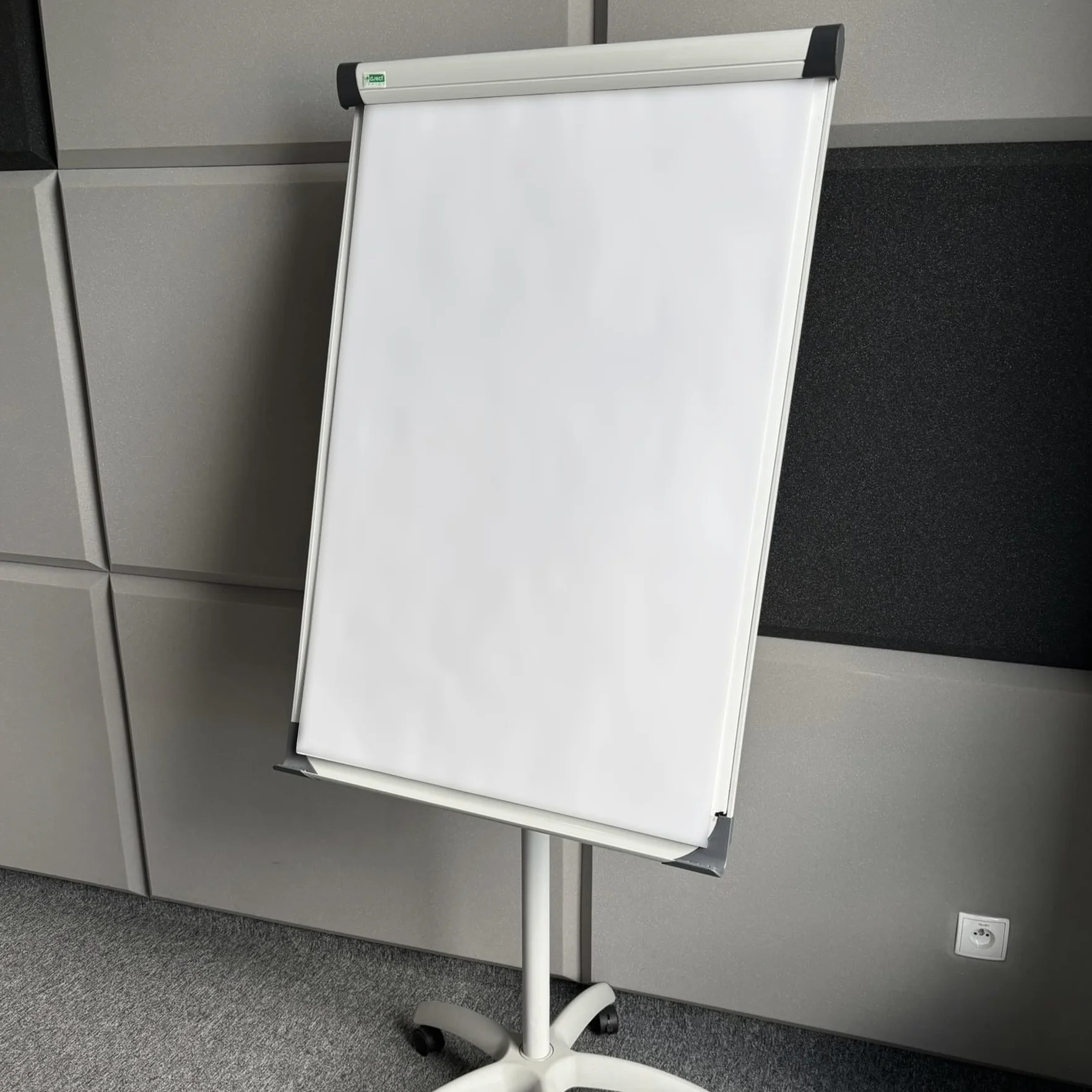 D.RECT Bloc de Papel para Flipchart 650×1000 mm Pack 3 Bloques 60 Hojas 80 g/m² Superficie Lisa