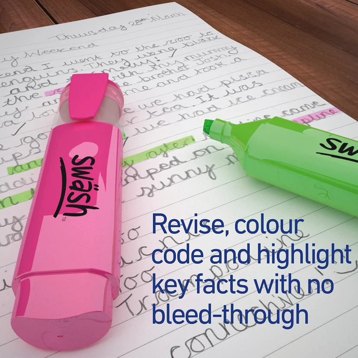 Fluorescentes prémium de varios colores, paquete de 48