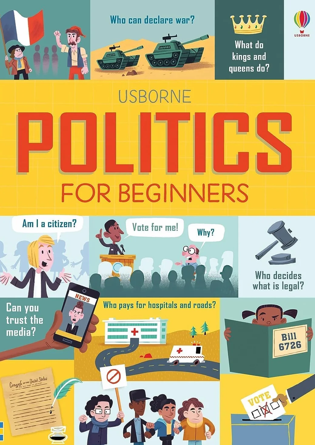 Usborne For Beginners 3 Books Collection Box Set Politics Philosophy Economics