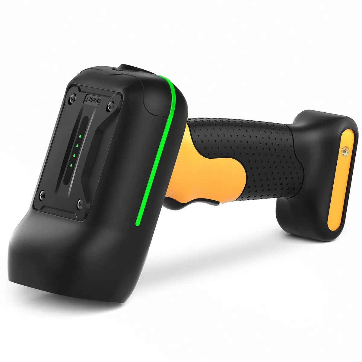 Inateck Escáner de Códigos de Barras Industrial Bluetooth, Escáner de Códigos 1D 2D QR Inalámbrico con IP67 a Prueba de Agua y Polvo, Handscanner con Aplicación y SDK, BCST-75