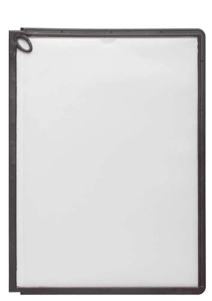 Durable 560706 Panel de pantalla Panel de funciones A4, bolsa de 5 piezas, azul