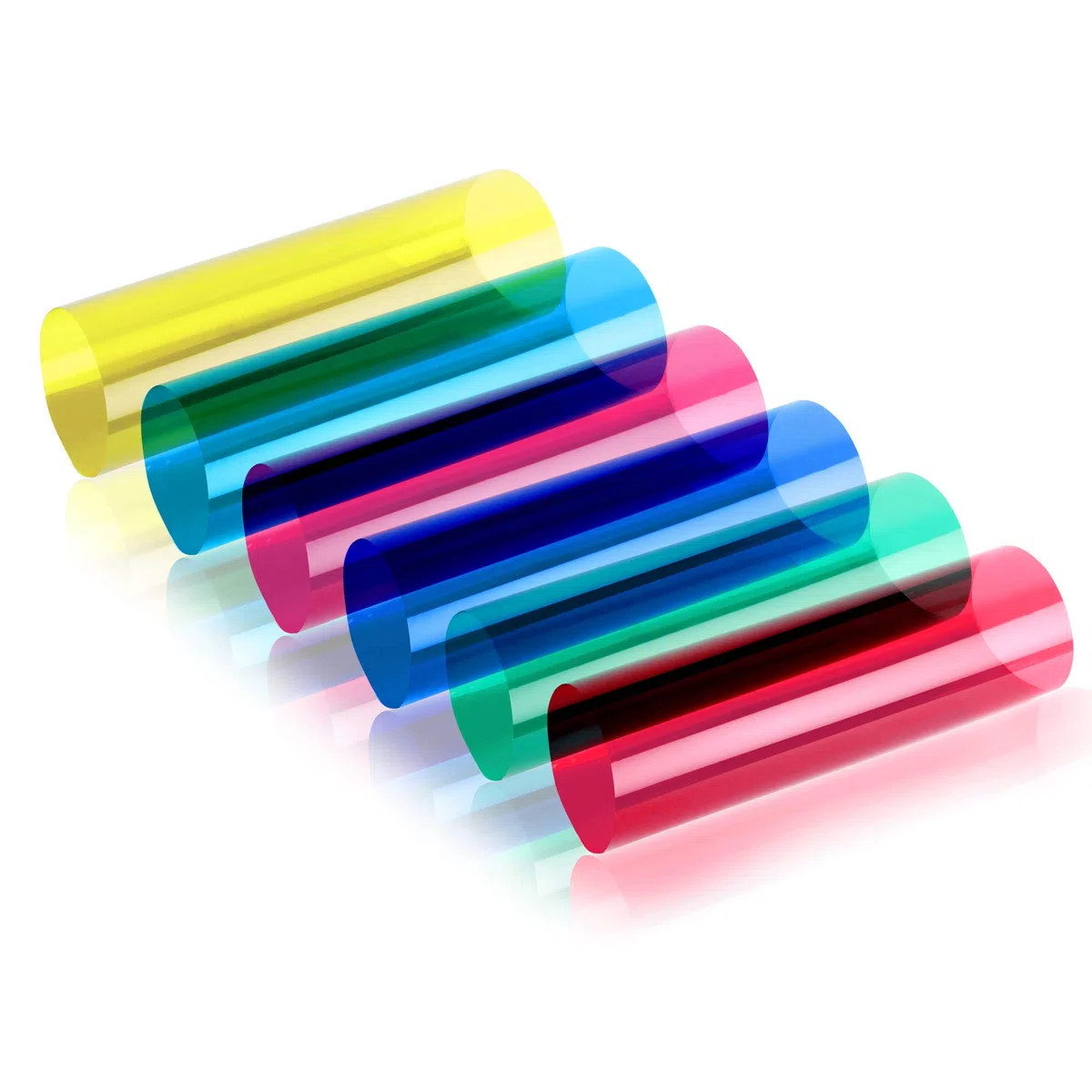 Hojas de acetato A4 OHP de color de acetato transparente, filtro de luz de gel, ayuda a la lectura, rojo, amarillo, azul, rosa, verde, transparente, grueso, 100 micrones, ayuda a la lectura rojo,