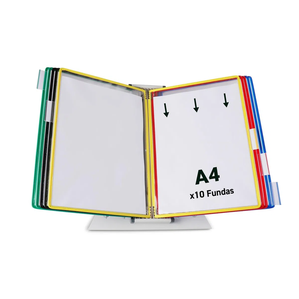 TARIFOLD 434109 - Clasificador de 10 fundas