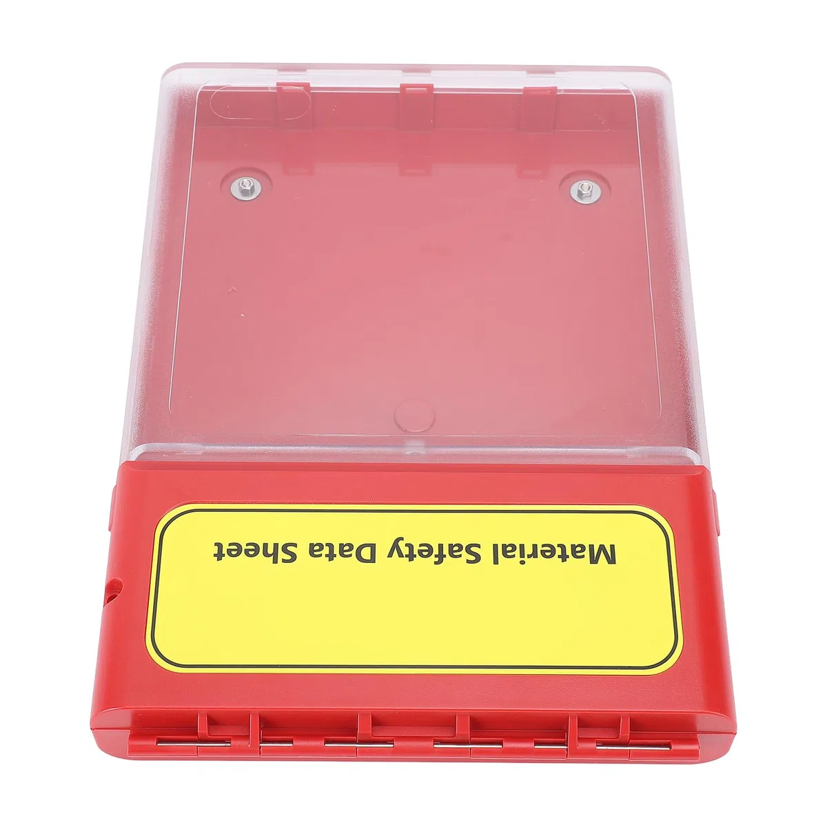 SIXRUN Caja Visual MSDS, Materiales de PC ABS PA de Alta Resistencia, Resistente Al Agua y Al Polvo para Almacenamiento Seguro de Documentos MSDS, Ideal para Uso Industrial y de Laboratorio