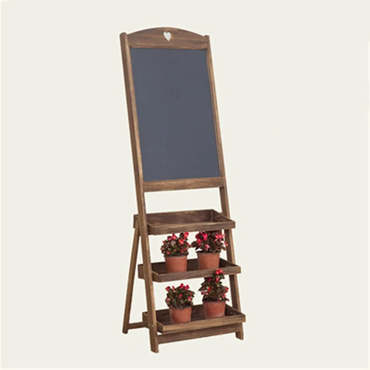 Pizarras decorativas Pizarra vertical retro con soporte de flores, pequeño tablero de dibujo pizarra for la tienda de restaurantes Publicidad promocional Menú de la pared de la escuela de la Ofi