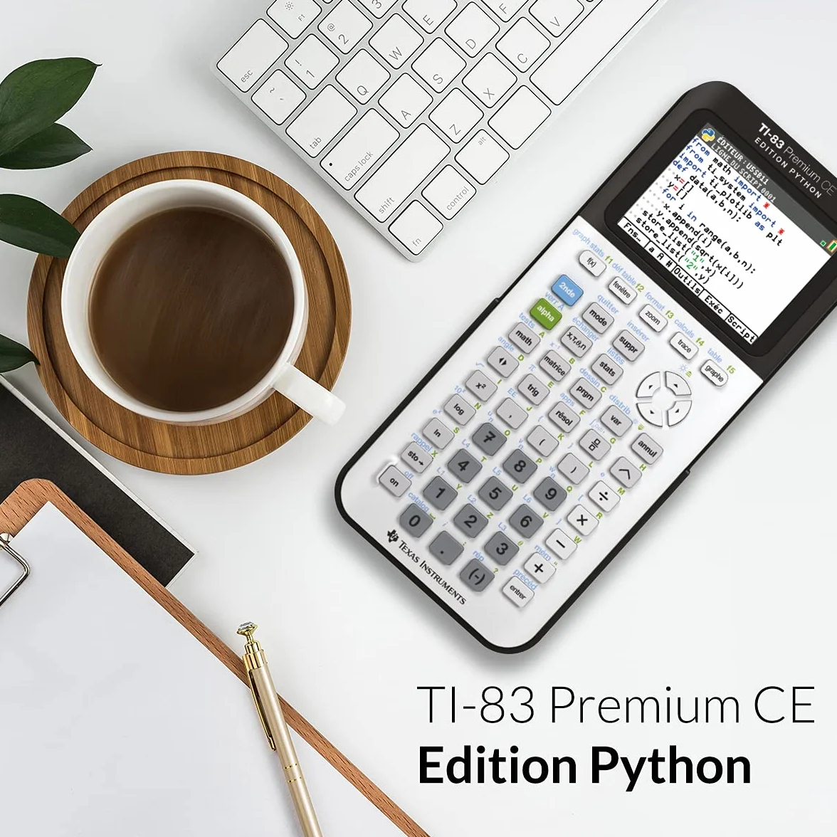 Texas Instruments TI-83 Premium CE Python - Calculadora científica color