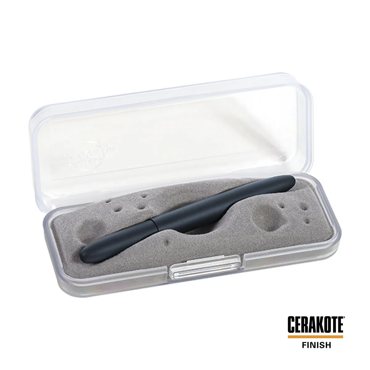 Fisher Space Pen Cerakote 400 Series - Bolígrafo de bala, acabado azul marino, en caja de regalo