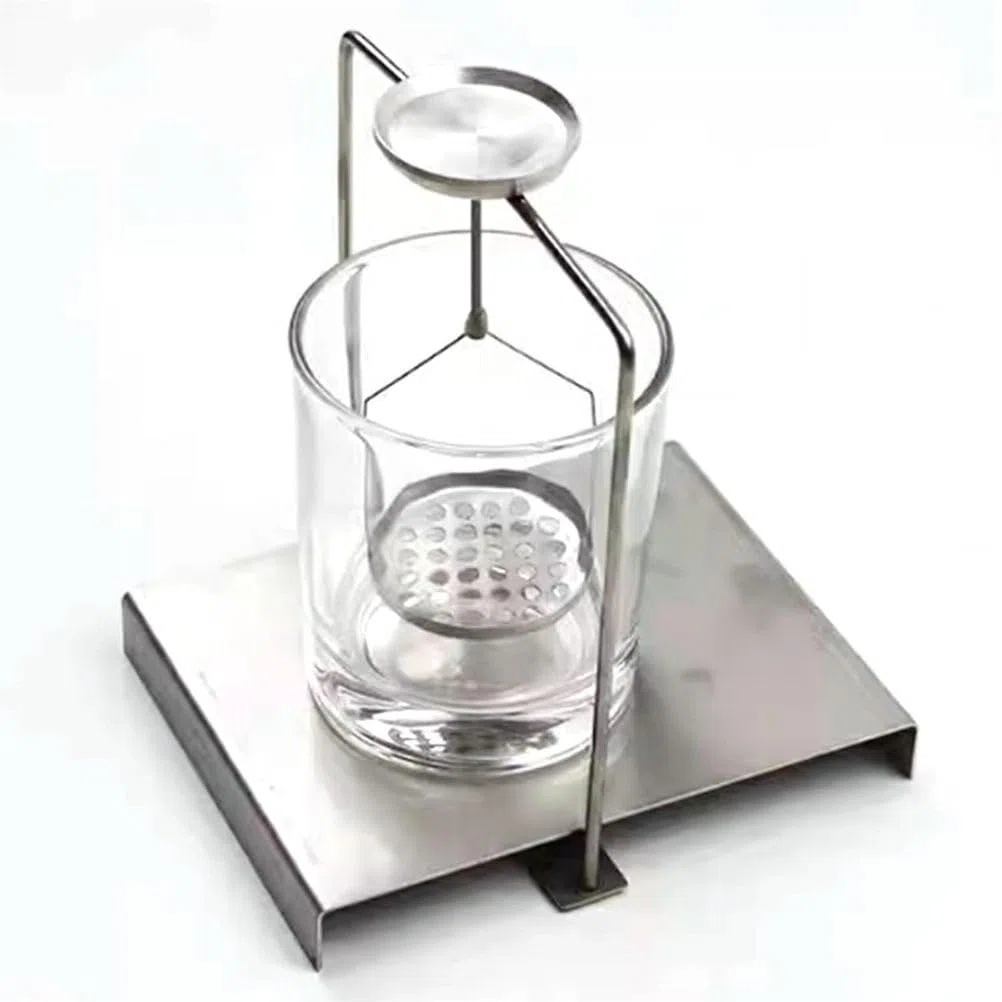 Kit de determinación de densidad, marco de gravedad específico de precisión para básculas de laboratorio, medición precisa de la densidad sólida y líquida, ideal para investigación y pruebas