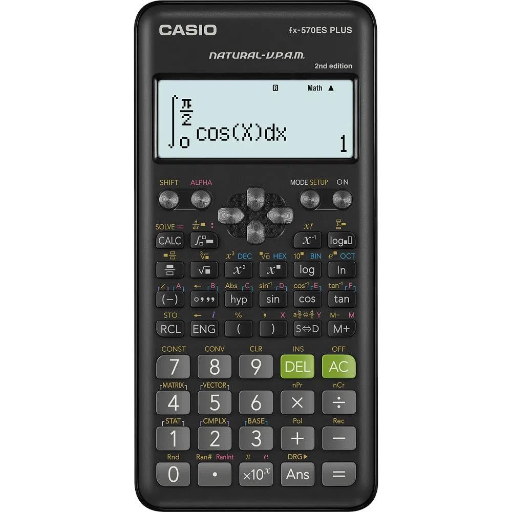 Casio FX-570ESPLUS-2SETD - Calculadora científica
