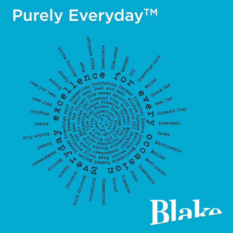 Purely Everyday - Sobre pequeño con cierre engomado (1000 unidades), color manila
