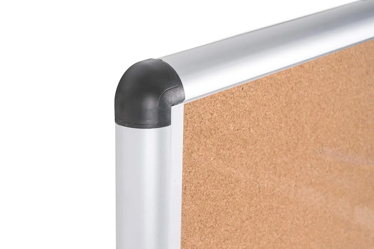 Bi-Office Enclore Extra - Vitrina de Interior de Corcho con Puerta de Acrílico y Cerradura, 723 x 984mm - 9x A4