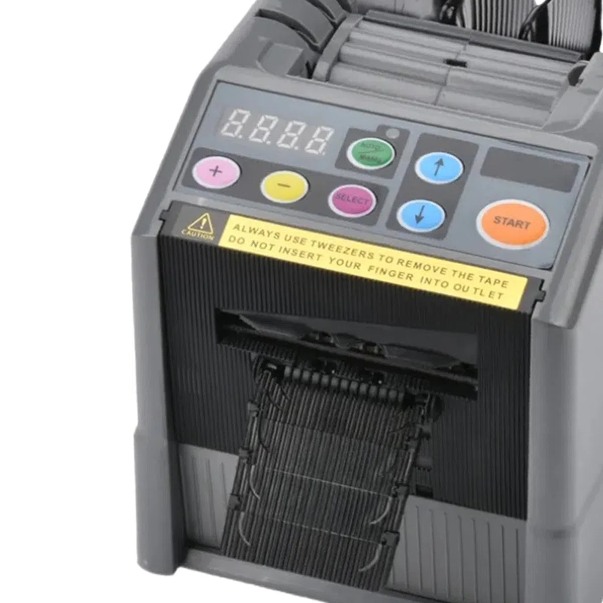 Dispensador automático de cinta, máquina de corte universal eléctrica para papel de pared, ideal para sellado de cinta y aplicaciones adhesivas, fácil de usar y eficiente