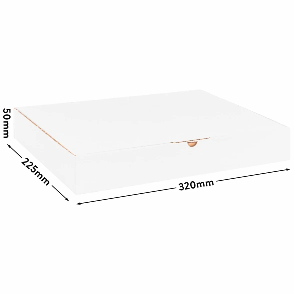verpacking Cajas para Carta Máxima 320 x 225 x 50 mm Blanco [tamaño y cantidad a elegir] DIN A4 Maxi Carta MB-4 Caja de envío para correo de mercancías 25 unidades