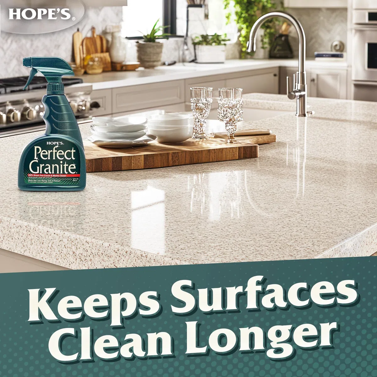 Perfect Granite Daily Cleaner, 22 oz Bottle