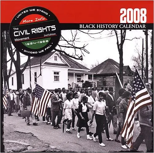 Calendario de pared 2008 The Civil Rights Movement
