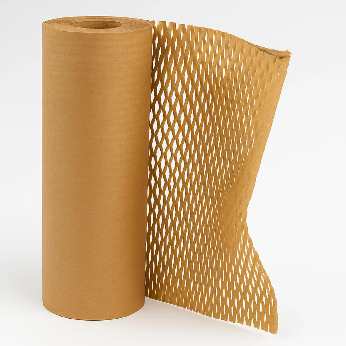 MasquePack - Papel Embalaje Nido de Abeja 50 cm x 250 m – Papel Kraft para Embalar Ecológico para envíos, mudanzas y ecommerce