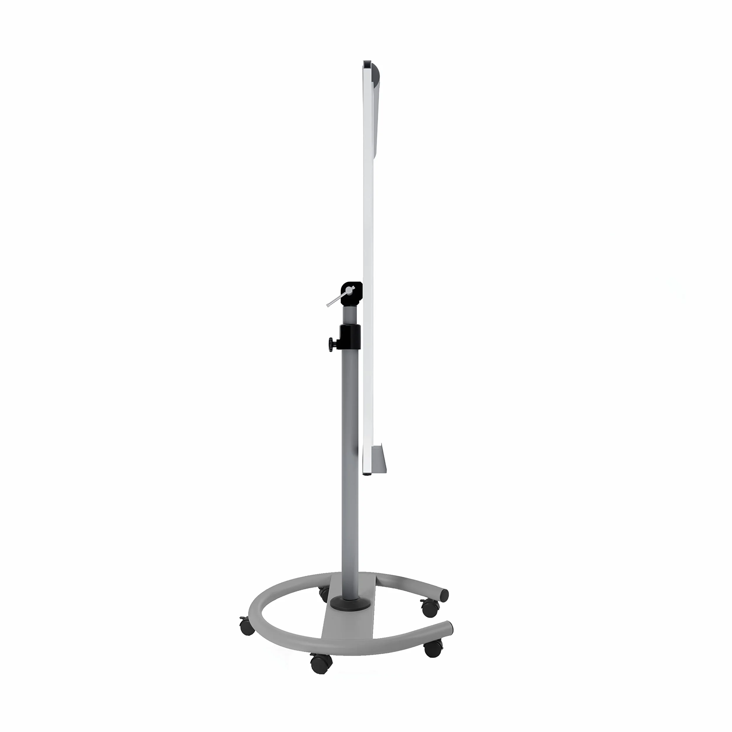Rocada | Pizarra Magnética con Caballete Móvil y Rotafolios con Ruedas, con Soporte, Altura Regulable e Inclinable en Formato Horizontal | 68 x150-190 x 64cm