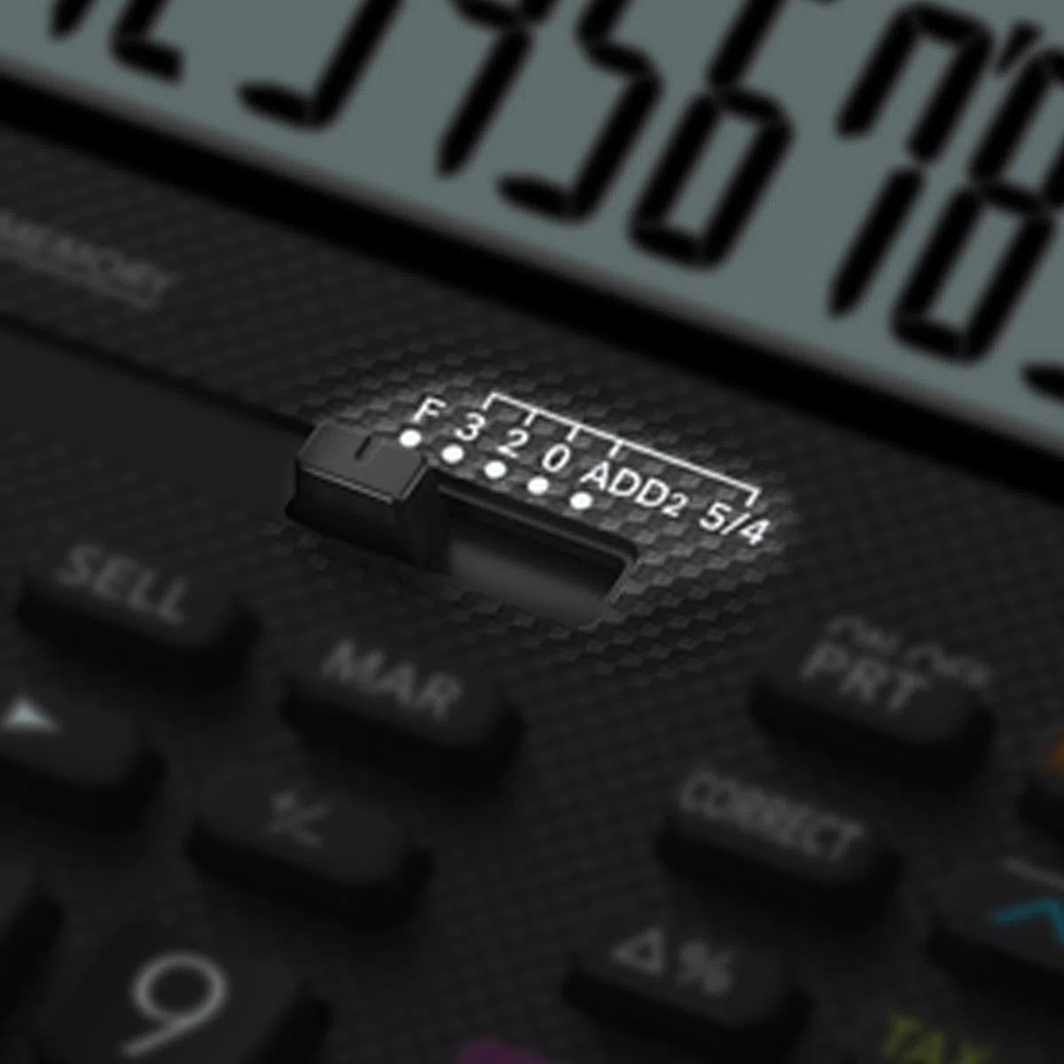 Casio HR-200RCE Calculadora de impresión Pantalla LCD de 12 dígitos, negra