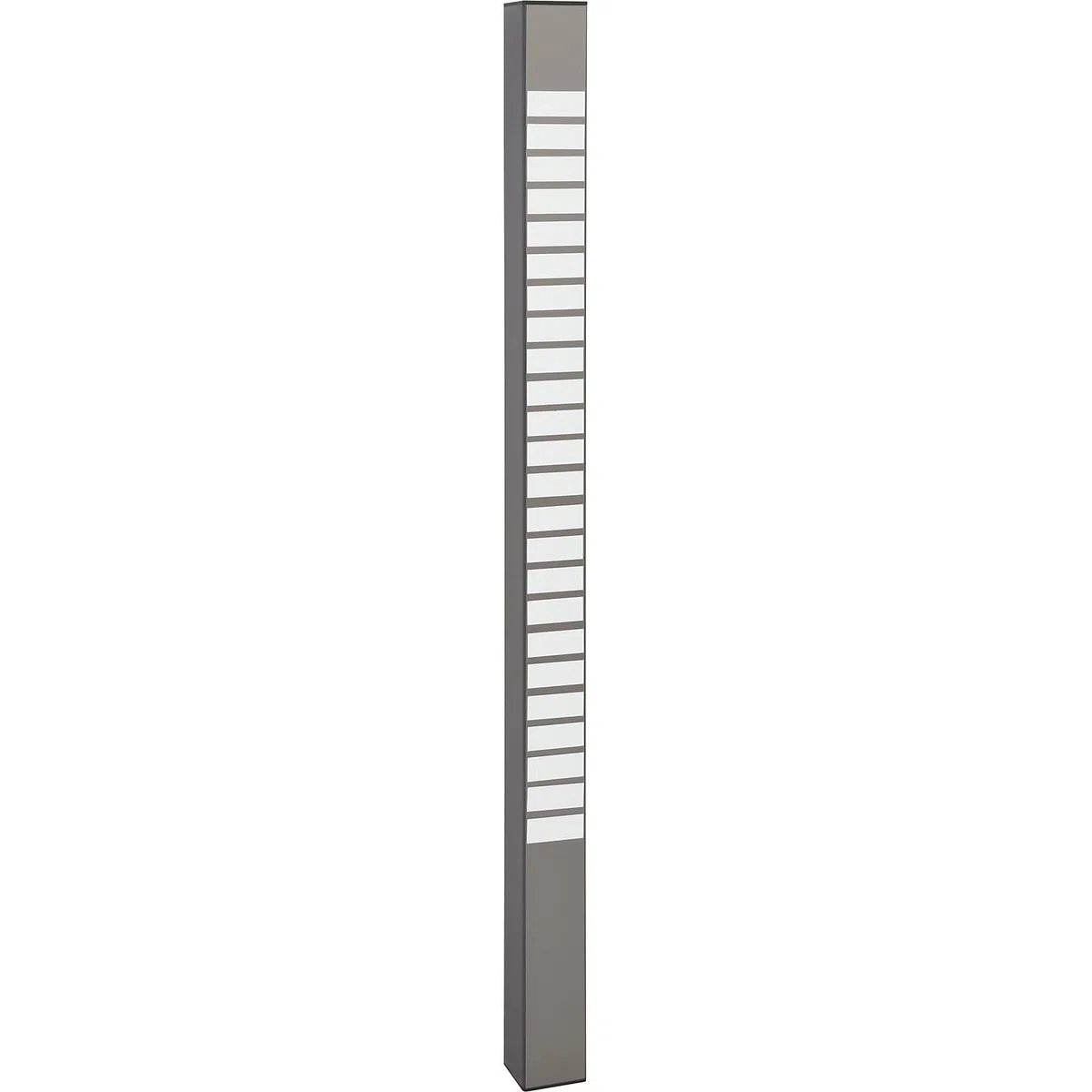 Panel modular clasificador para documentos, 25 compartimentos, altura 1350 mm, columna de indexación.