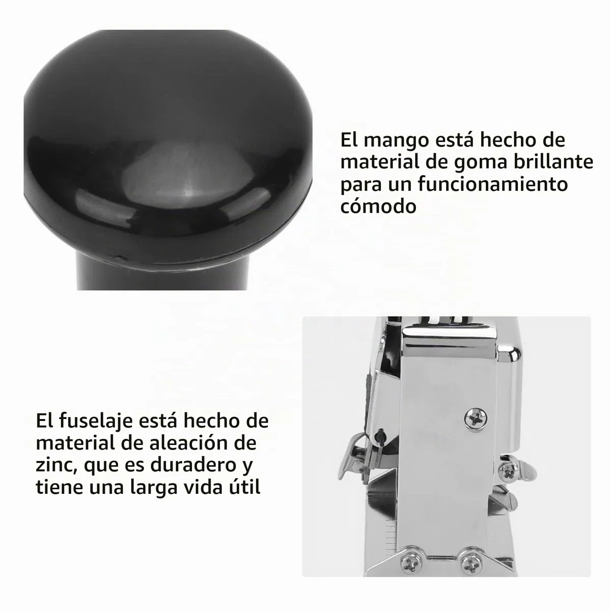 Sello de Número Autoentintado, Numerador de Salto Automático de 5 Dígitos, Máquina de Numeración Profesional de Aleación de Zinc con Tinta para Números de Identificación de Documentos