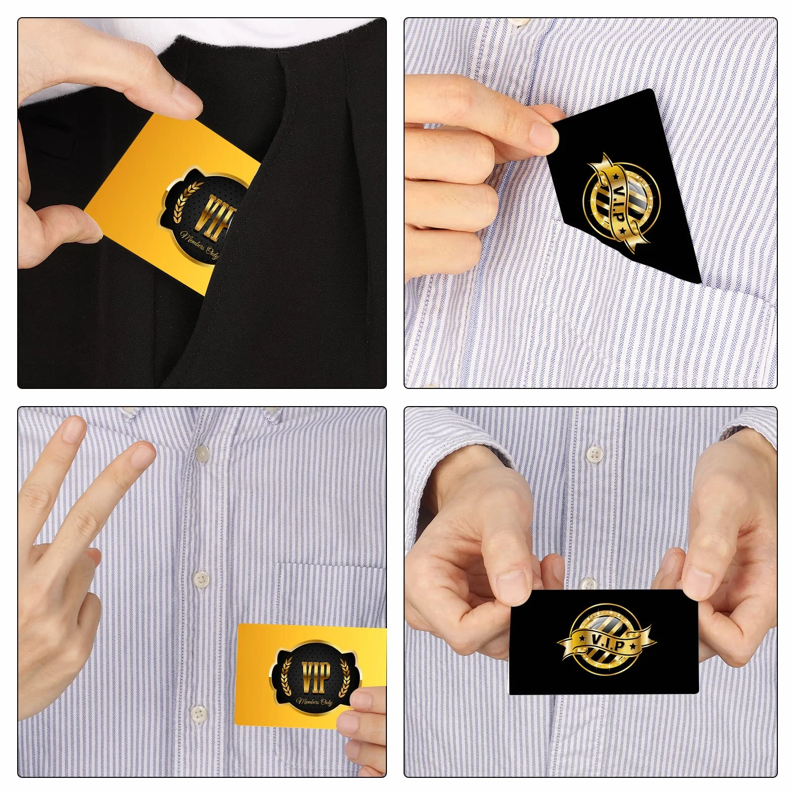 KINBOM 100 Piezas Tarjetas Visita Metal Sublimación, Visita Sublimación de Doble Cara, Tarjetas Visita en Blanco con 0,22mm de Grosor para Negocios Promociones Tarjetas VIP Personalización de Oficina