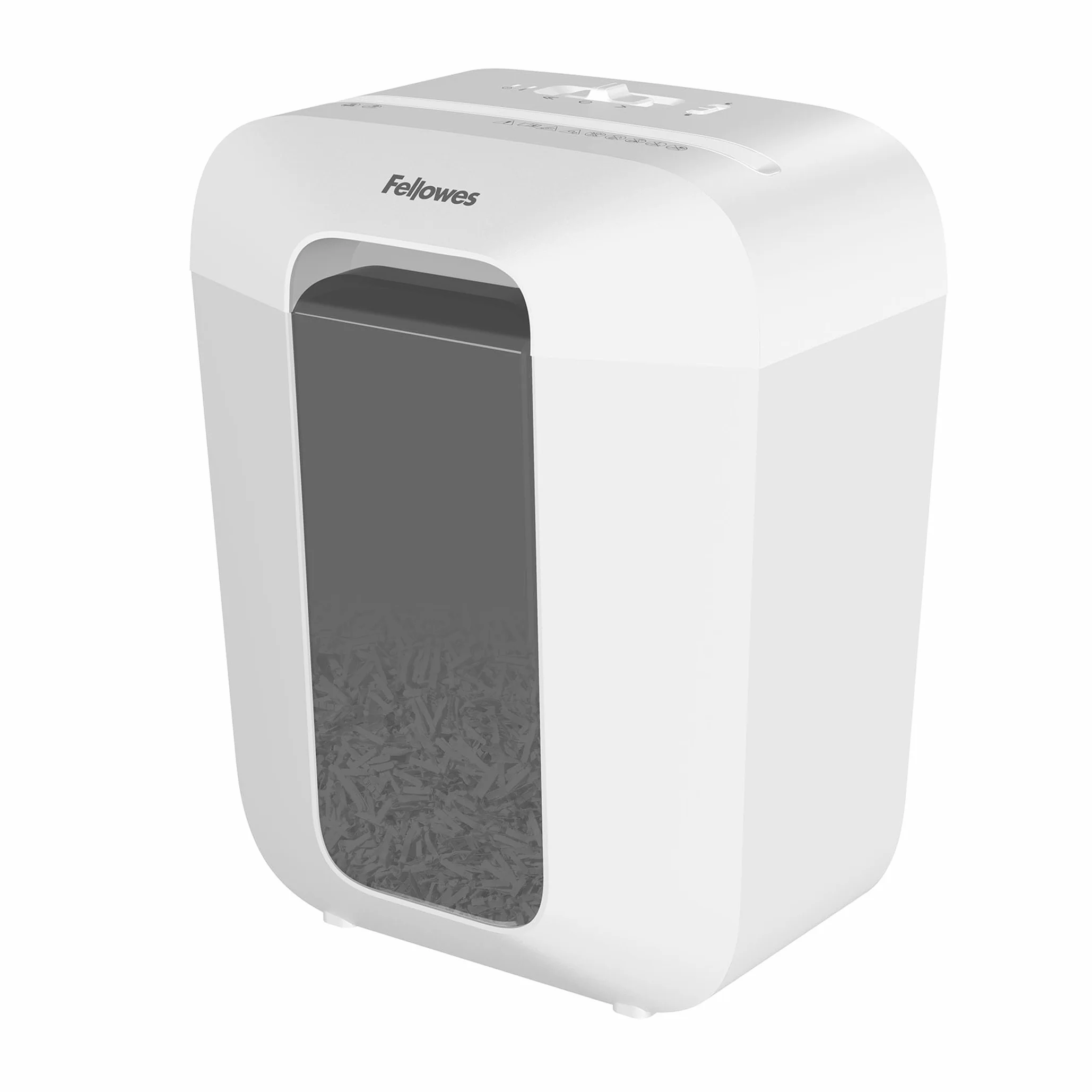 Fellowes Destructora FS-9C - Trituradora de Papel, Corte en partículas, destruye hasta 9 Hojas, Uso Personal, Papelera 17L - Seguridad DIN-P4, Bloqueo de Seguridad - Blanco