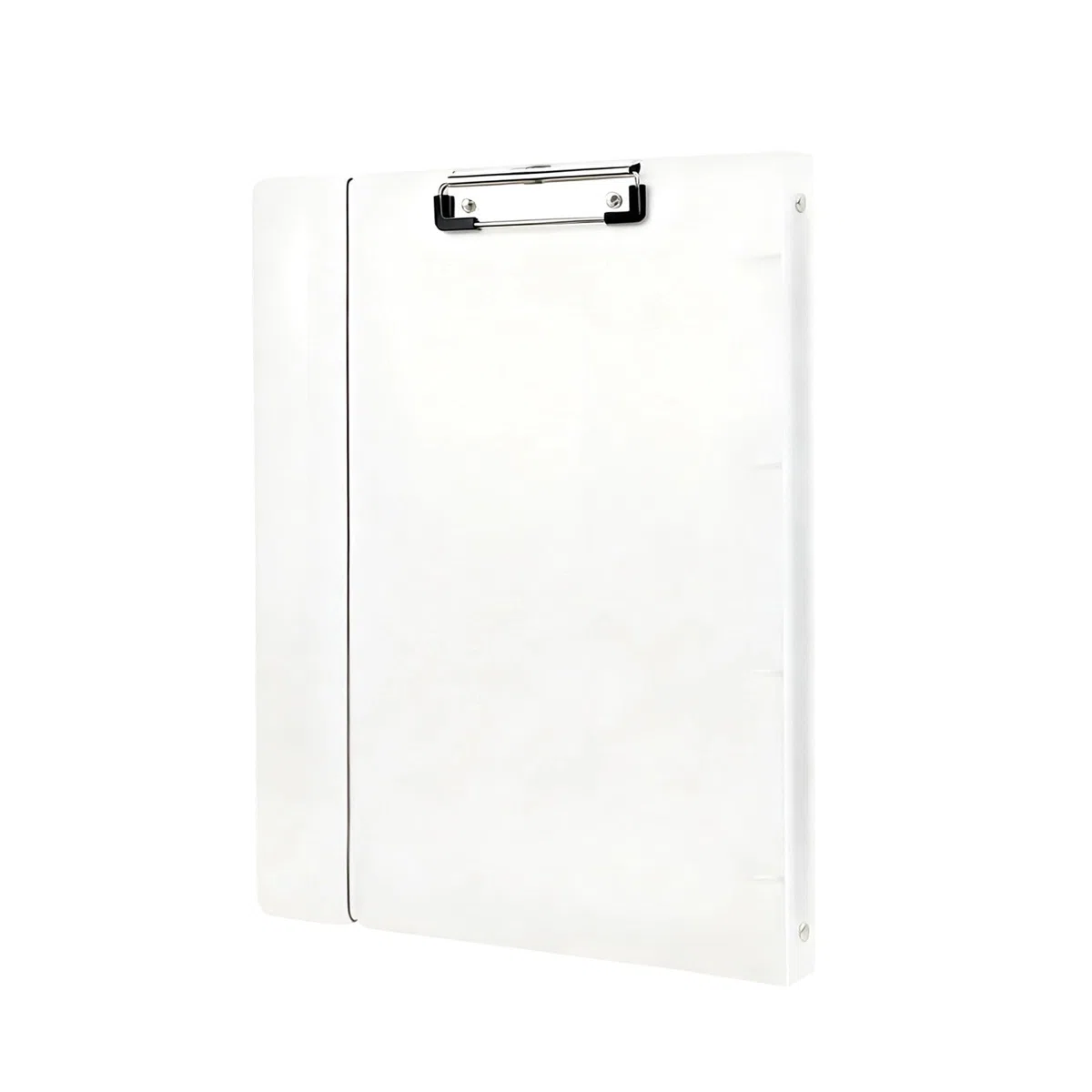 Juego de 5 fundas de carpeta A4 de 4 anillas, carpeta de polipropileno transparente con cierre elástico, carcasa de cuaderno recargable mate, capacidad para 150 páginas para oficina, escuela, hogar