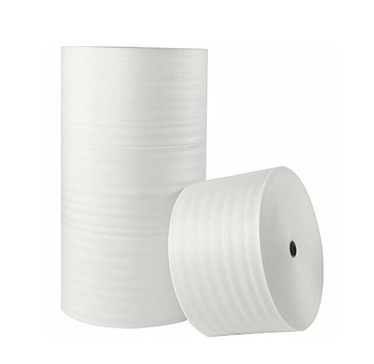 Imballaggi Point - Polietileno expandido - Bobina - 125 cm x 50 m - Grosor 10 mm - Embalaje protector para objetos frágiles, muebles y electrónica, ideal para envíos y almacén - Juego de 1