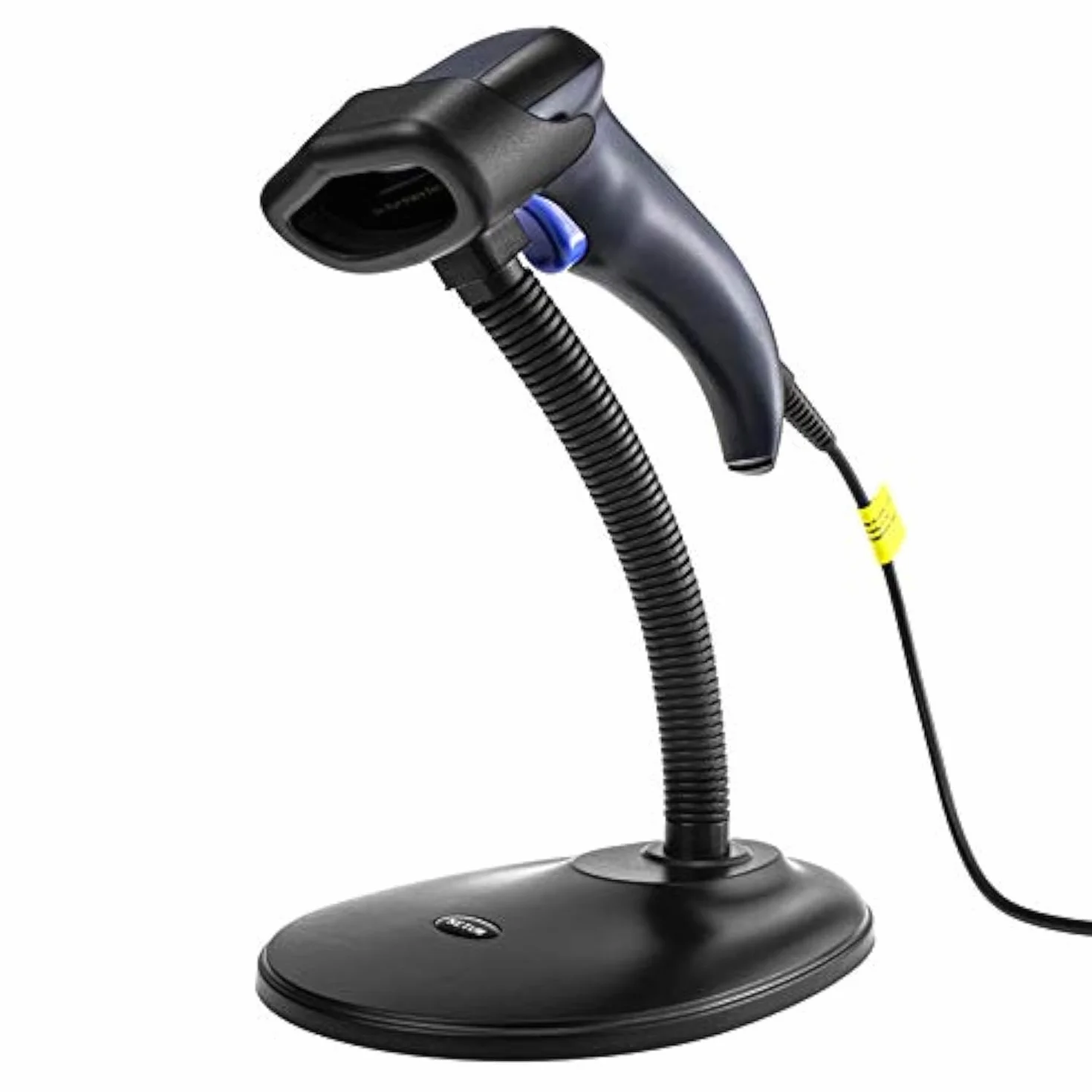 NETUM Lector de códigos de Barras 2D con Soporte, Cable USB, Lector códigos de Barras (QR, PDF417, Data Matrix) NT-W9