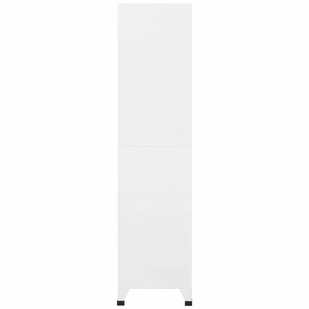 vidaXL Armario Taquilla con 9 Compartimentos Acero 90x45x180 cm Gris Casillero