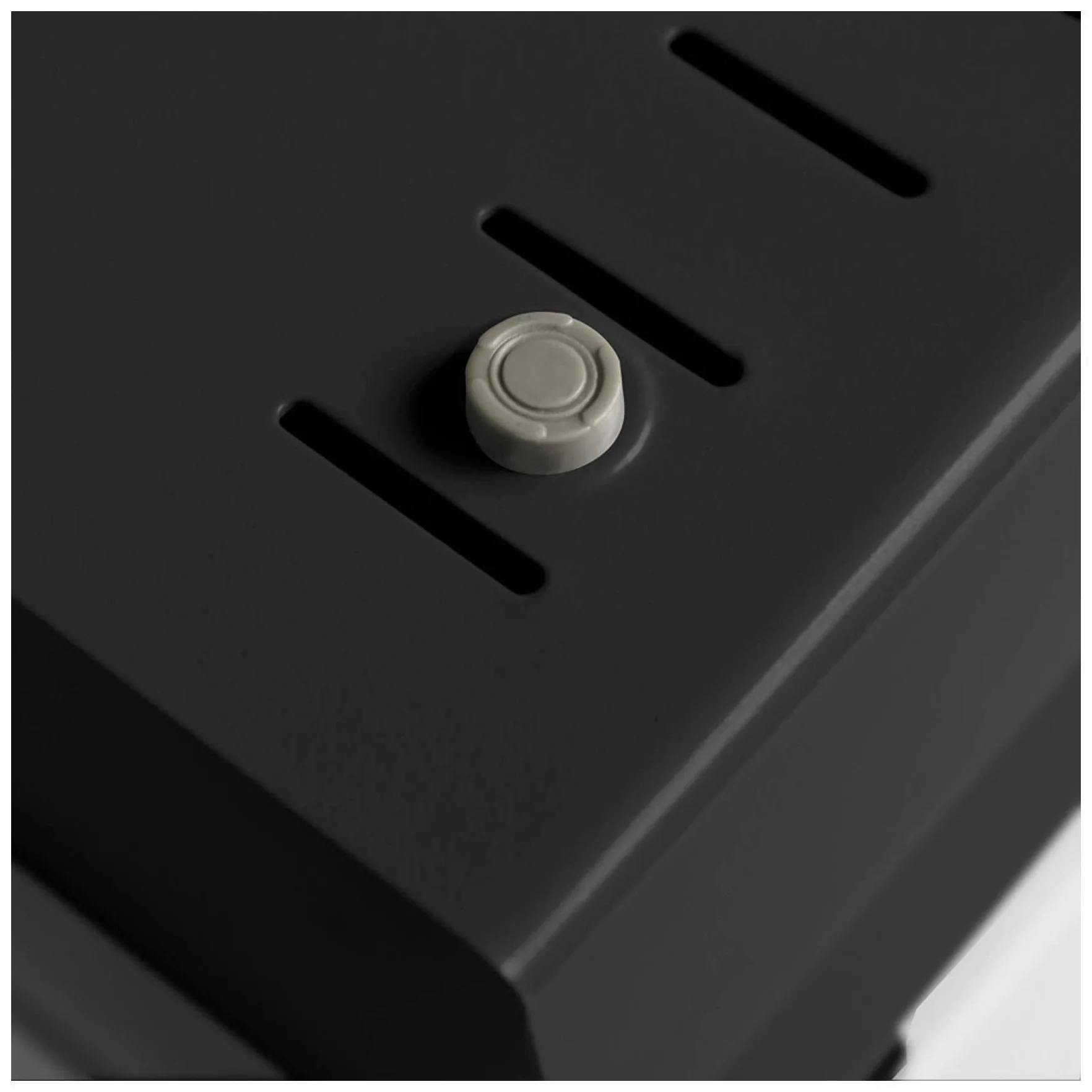 Acrimet Porta Tarjeta 4"x 6", Organizador de Fichas, Base de Metal Resistente (Incluye Índice AZ y un Divisor de Plastico) (Base Negro y Tapa de Plástico Transparente)