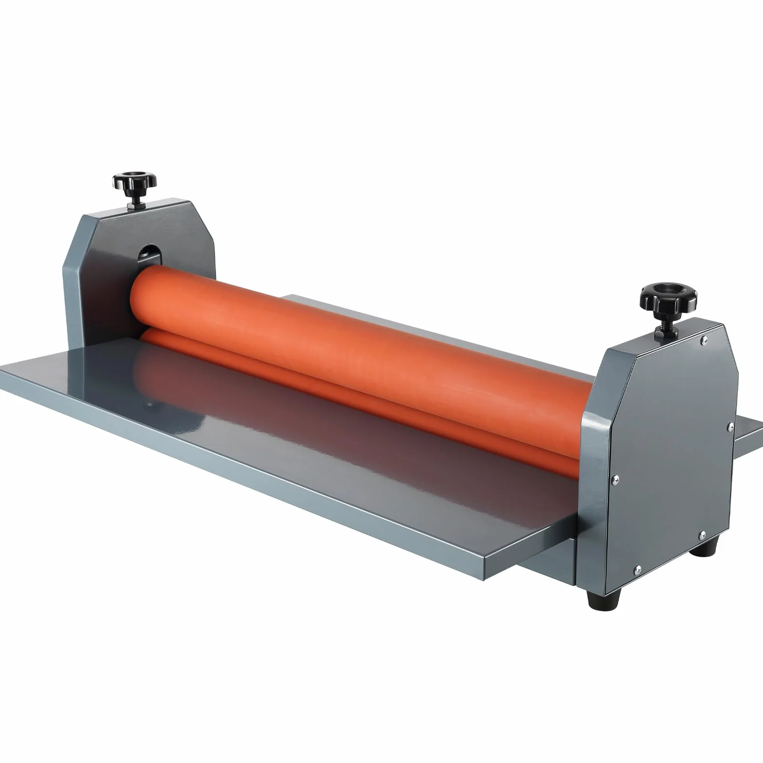 VEVOR Máquina Laminadora en Frío Manual 1000 mm, Laminadora Profesional Espesor Máximo 18 mm, Pies Ajustables