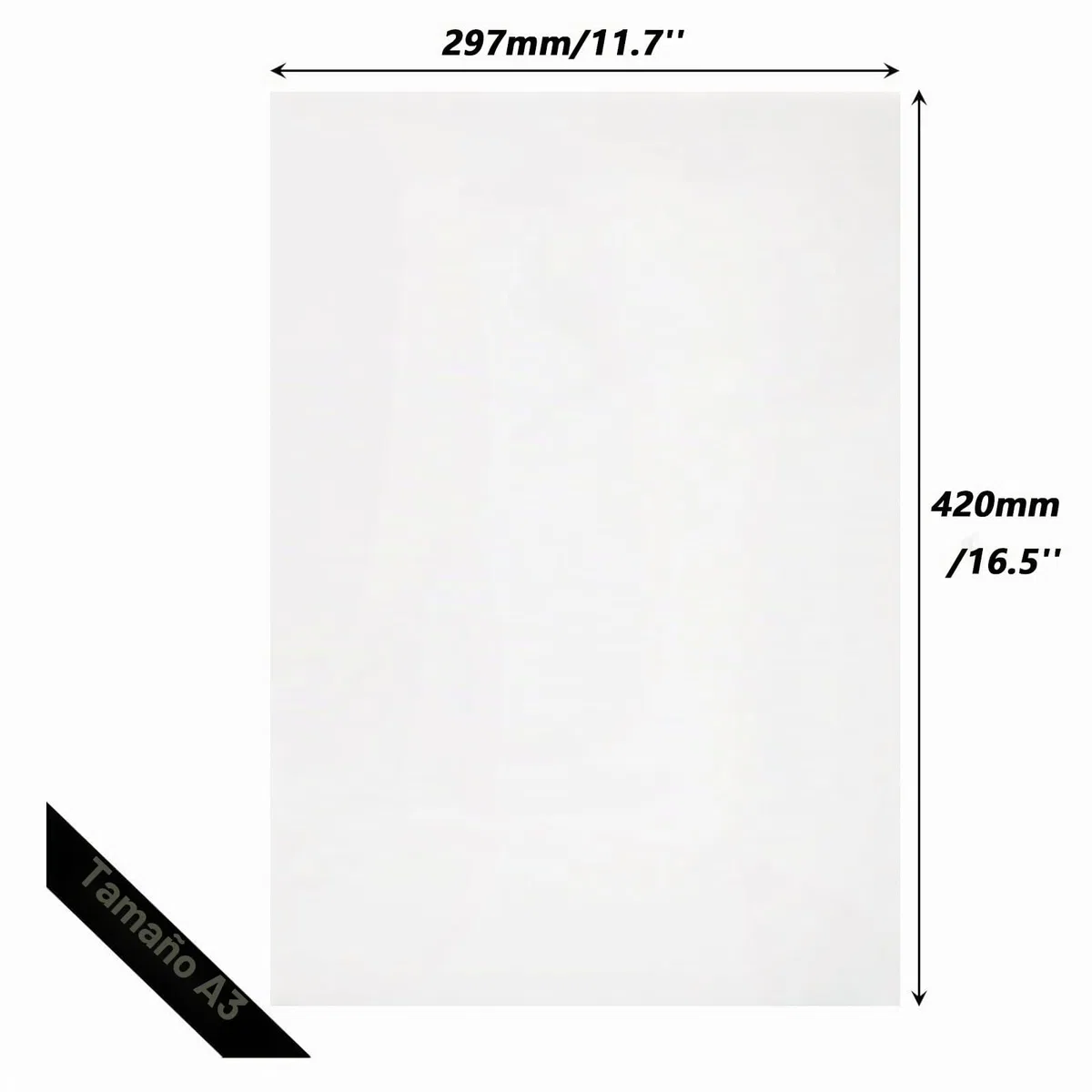 Cartón Pluma 5mm 16 Piezas A3 Foamboard Porexpan Planchas Base Poliespan