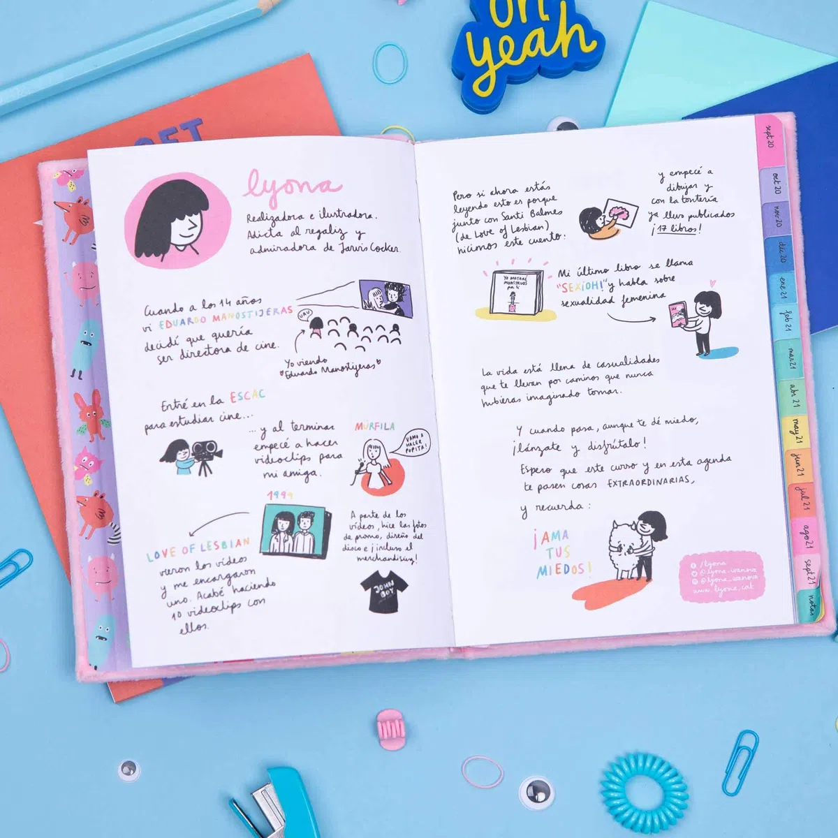 Planeta Gifts Agenda escolar 2020-2021 Lyona (TANTANFAN)