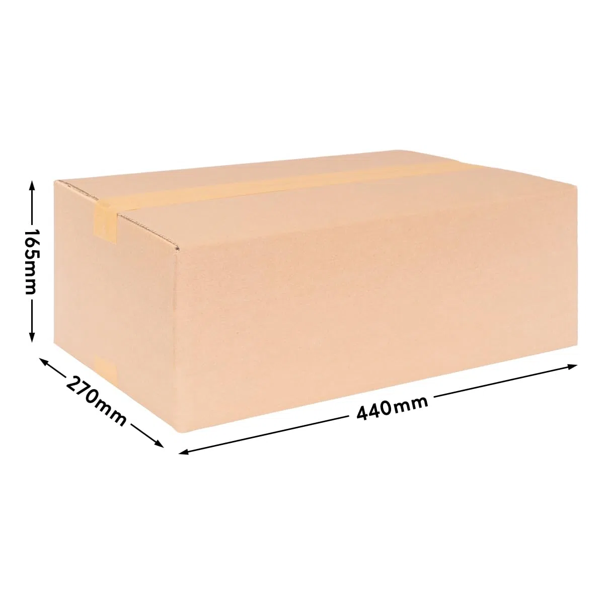 verpacking 100 cajas plegables cajas de envío DHL cajas 435 x 263 x 155 mm, KK-95, 1-corrugado, cartón plegable, cartón plegable, caja de envío, caja de embalaje, caja de cartón