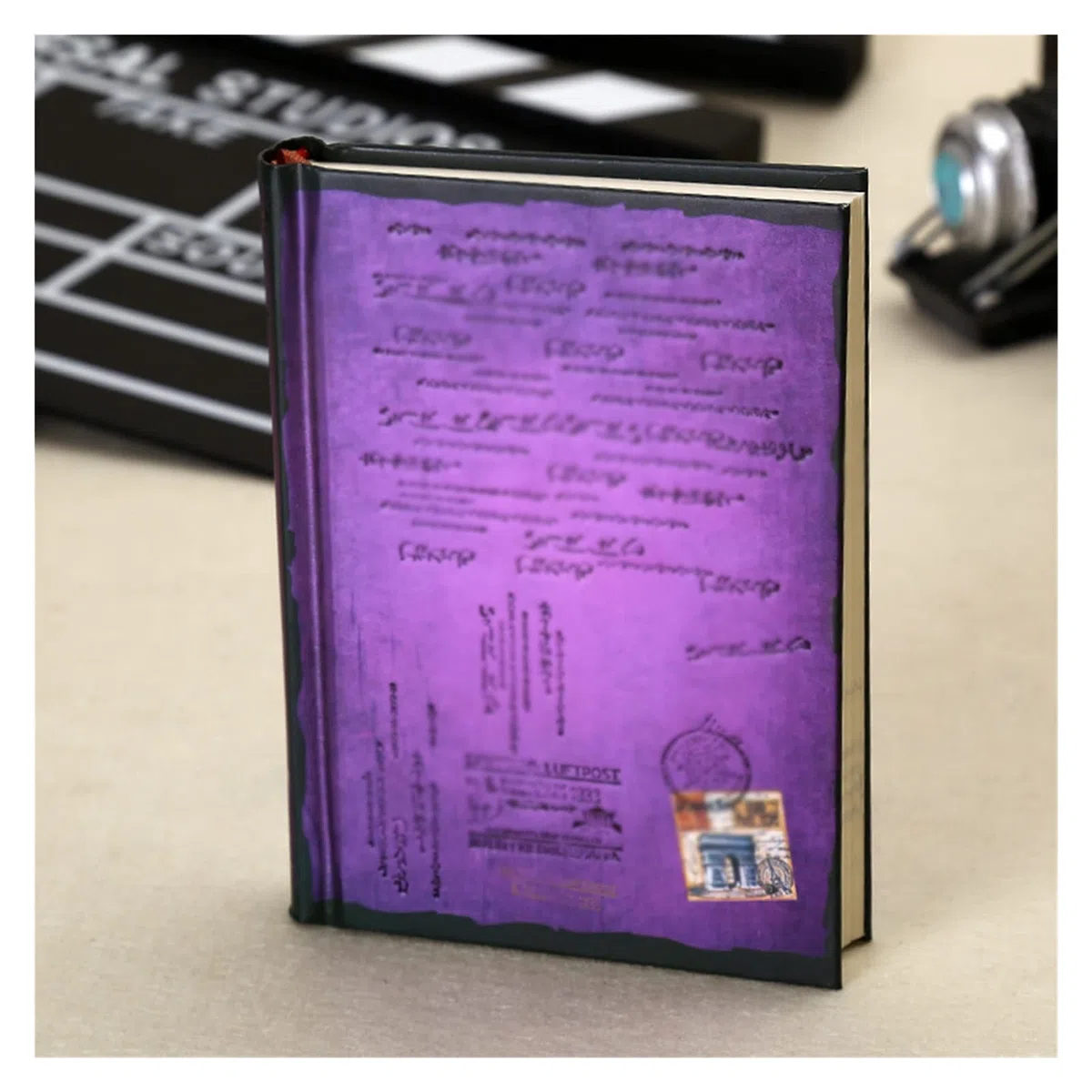 Cuaderno retro de papel de tapa dura: diario personal vintage, ideal para escribir un diario, planificar agendas, es un excelente regalo de papelería para la oficina y la escuela